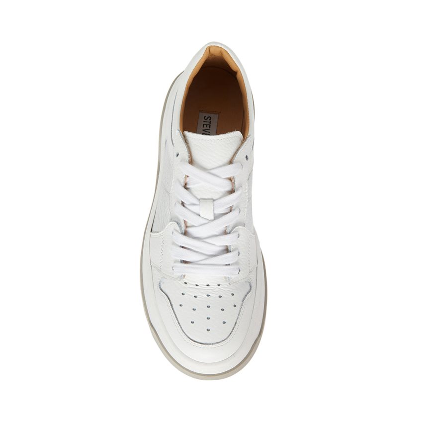 Zapatillas Steve Madden Joey Mujer Blancas Plateadas | ES KF8S2E